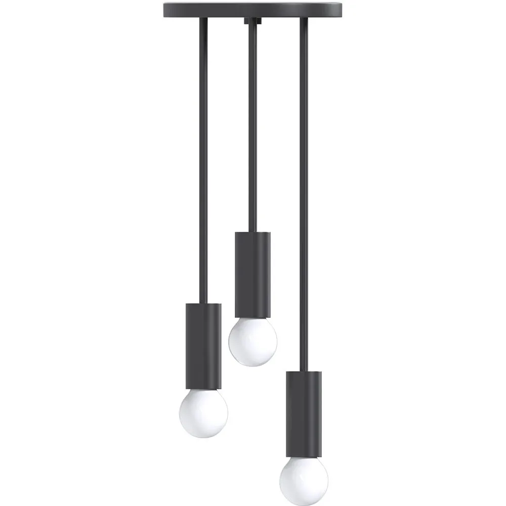 Design-Deckenlampe - Hängeleuchte - 3 Arme - Troy image 8