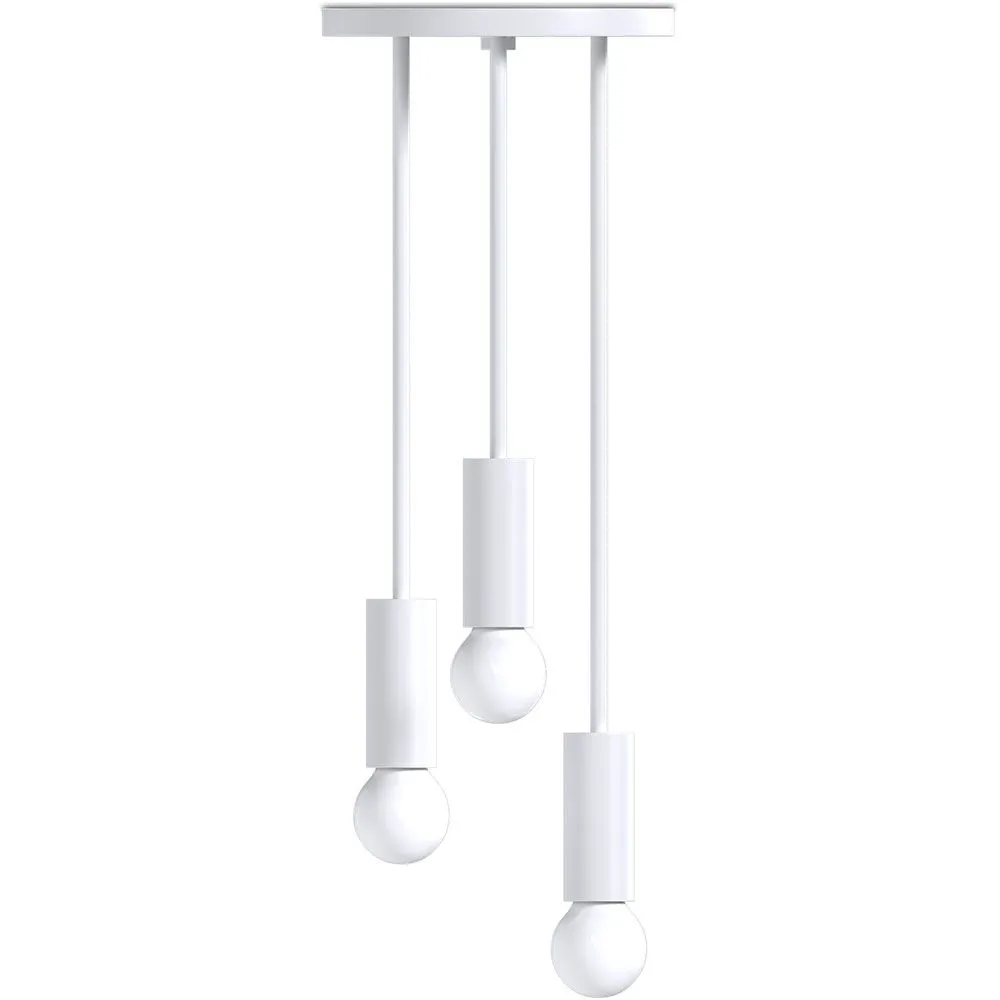 Design-Deckenlampe - Hängeleuchte - 3 Arme - Troy image 8