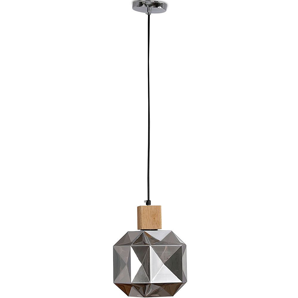 Holz- und Glas-Deckenlampe - Design-Pendelleuchte - Bumba image 8