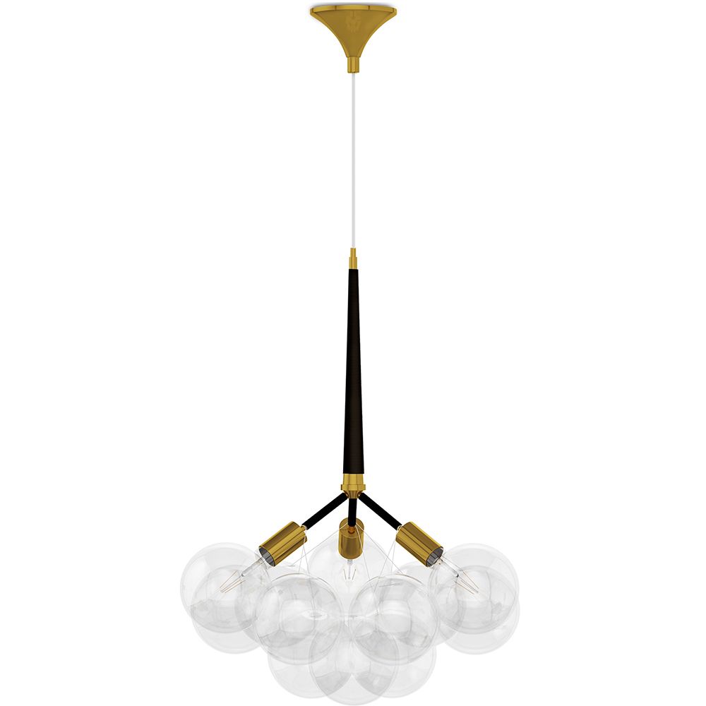 Deckenlampe mit Glaskugeln - Hängeleuchte im Design - Glaub image 8