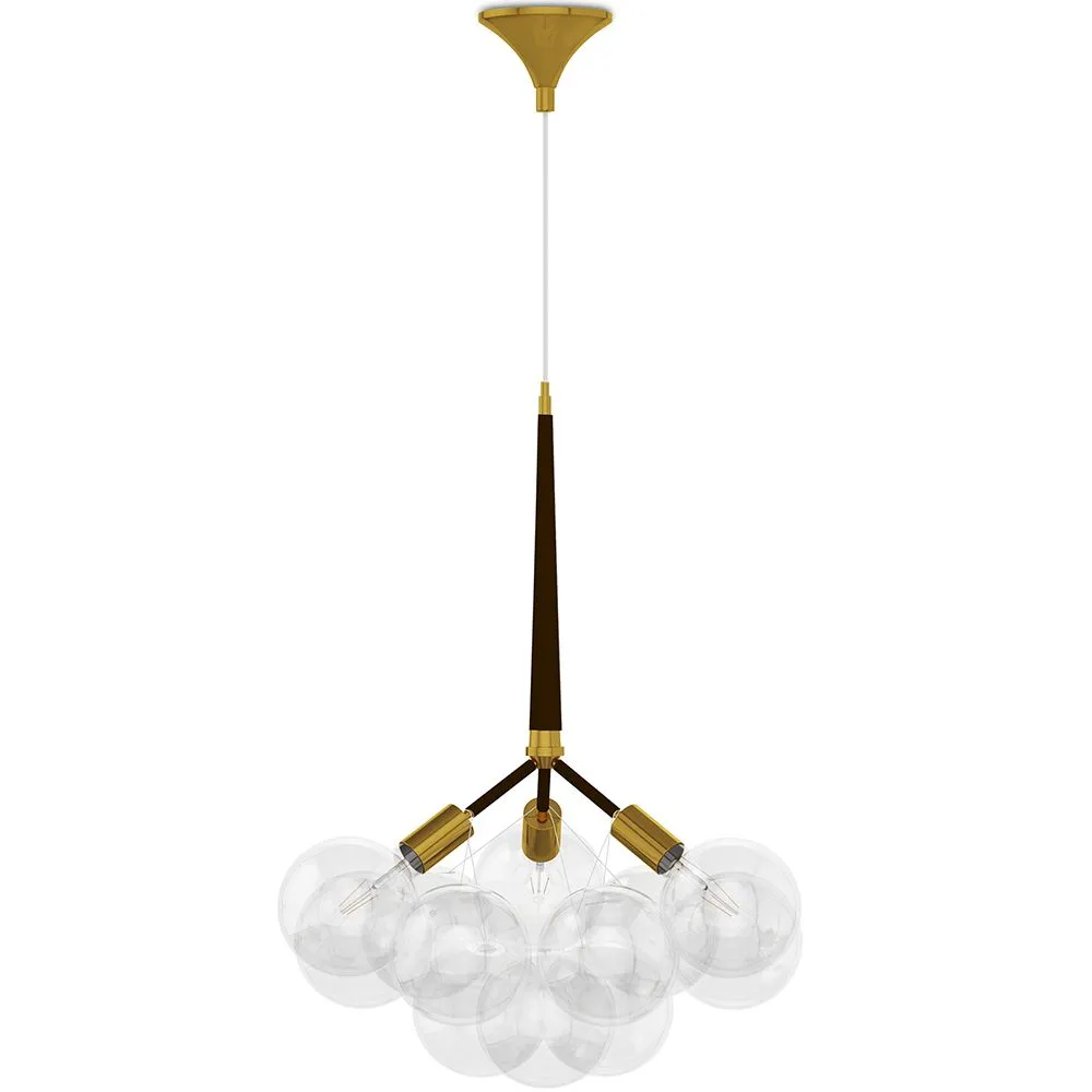 Deckenlampe mit Glaskugeln - Hängeleuchte im Design - Glaub image 8