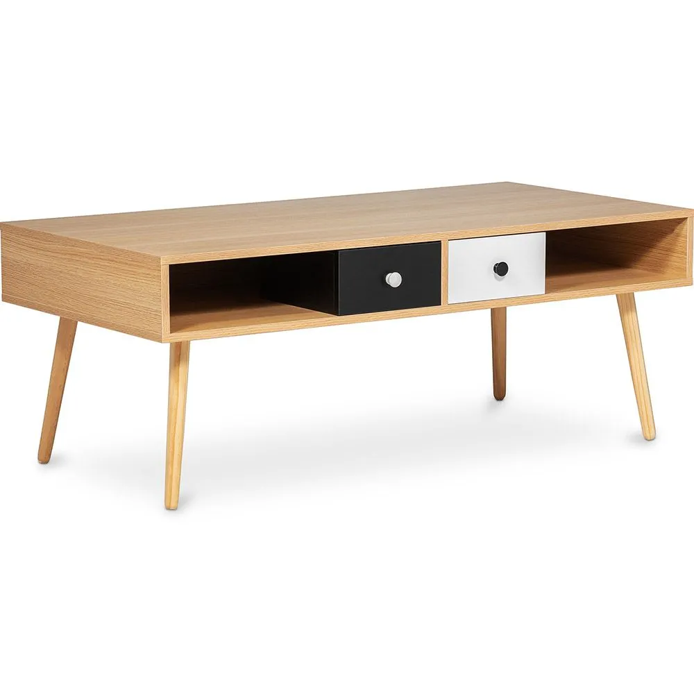 Holz-Couchtisch - Skandinavisches Design - Miua image 8