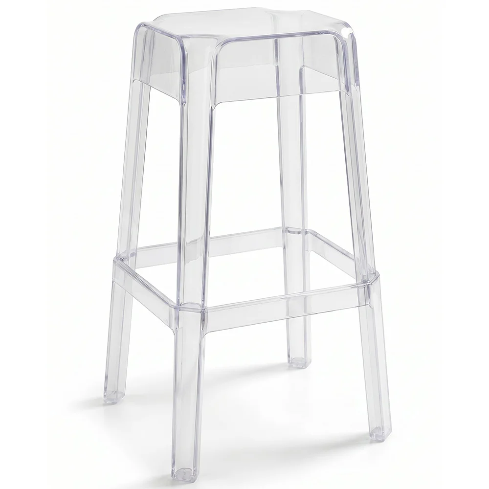 Transparenter Design-Hocker - 75cm - Victoria Queen image 8