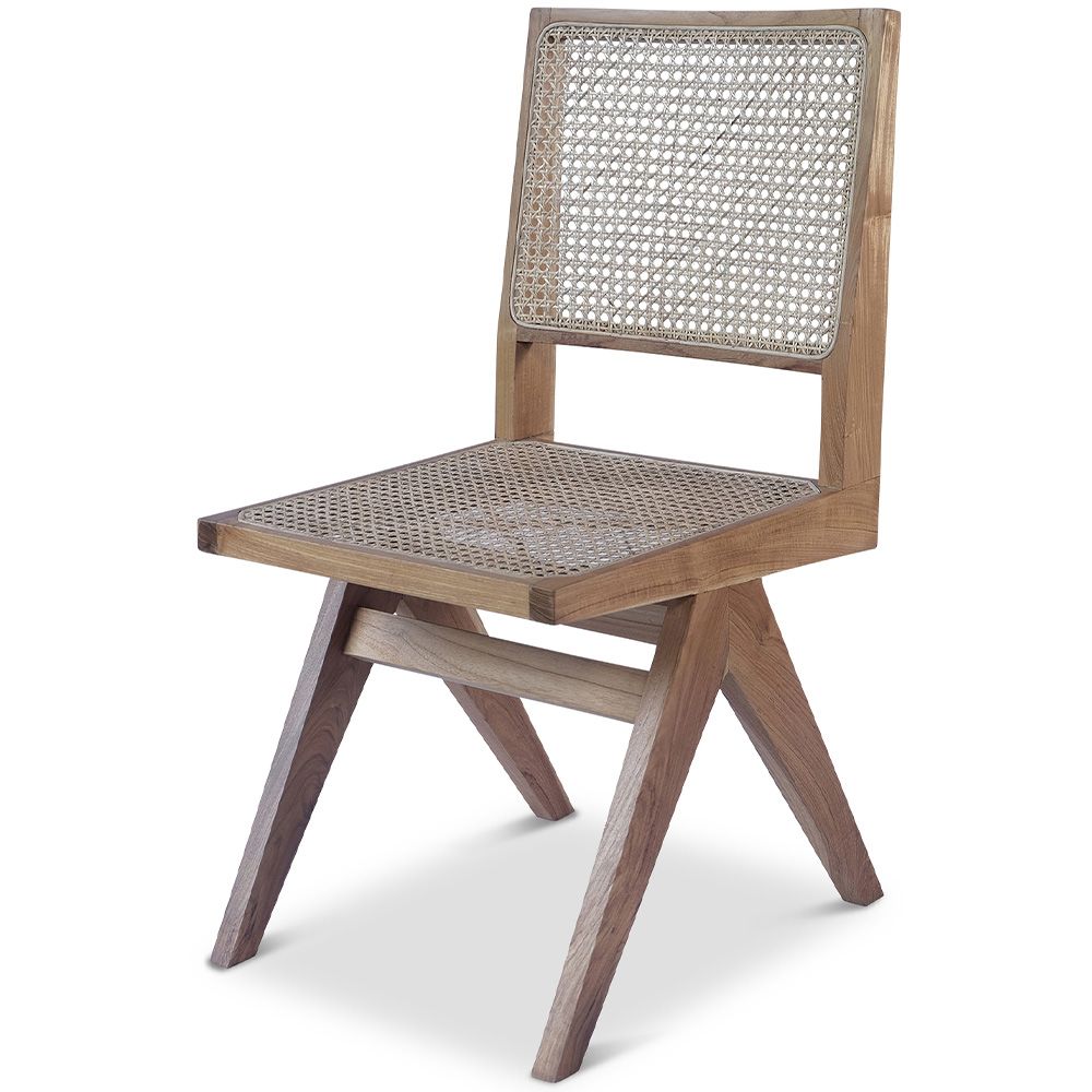 Esszimmerstuhl aus Holz - Boho Bali Design - Breya image 8