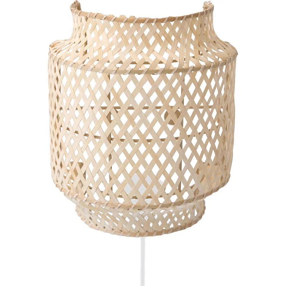 Wandleuchte - Boho Bali Bambus-Design - Hya image 8