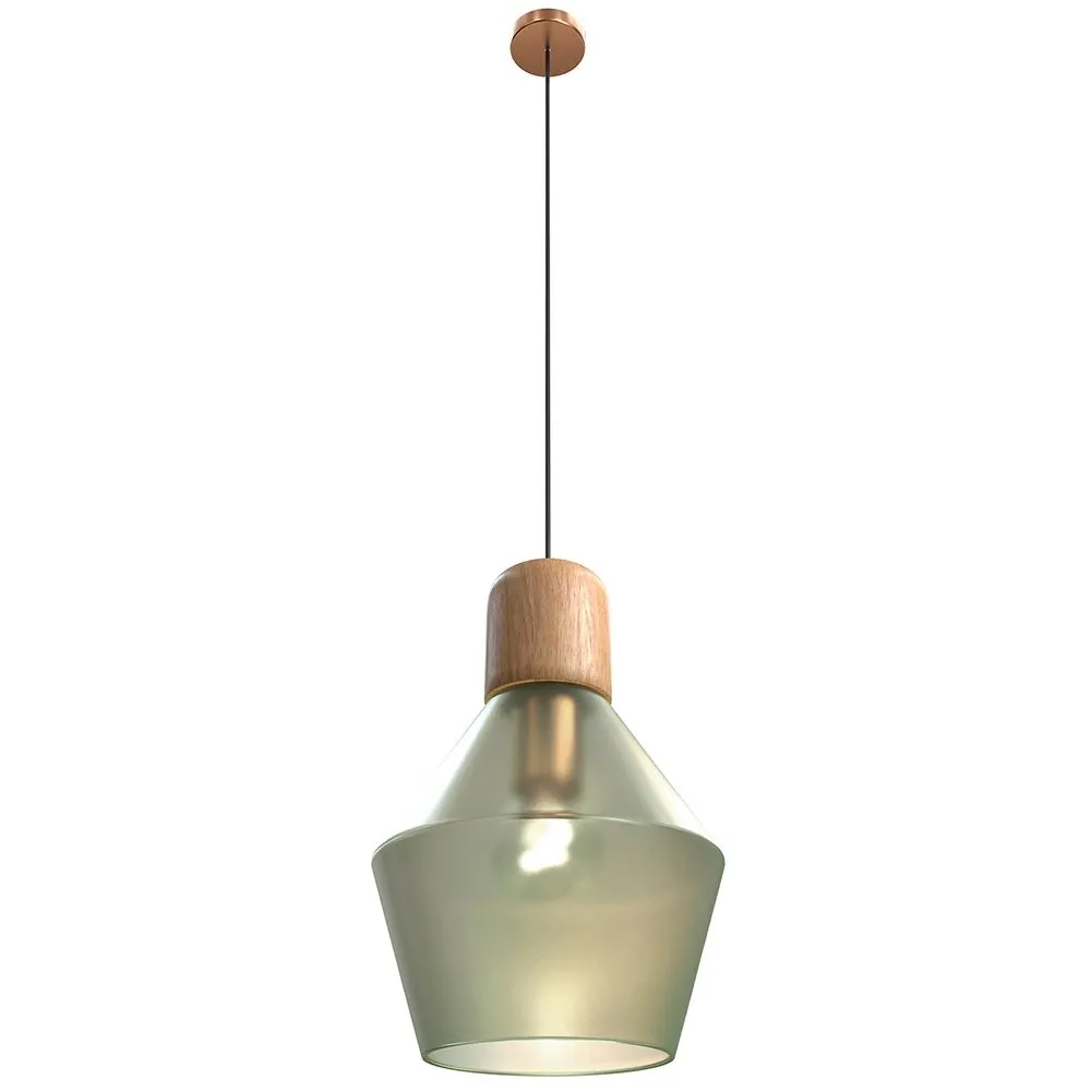 Hängelampe - Im modernen Design aus Glas - Hewl image 8