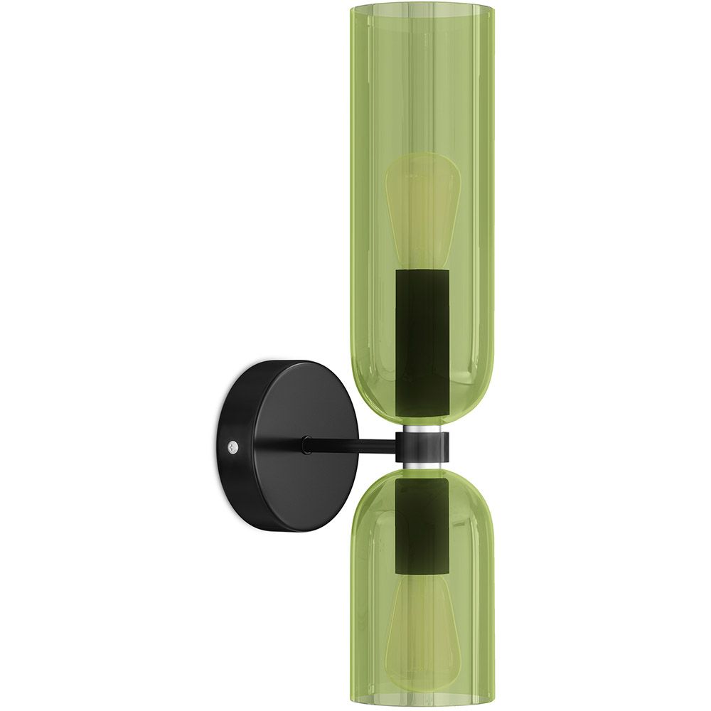 Wandleuchte – Glas und Metall – Kren image 8