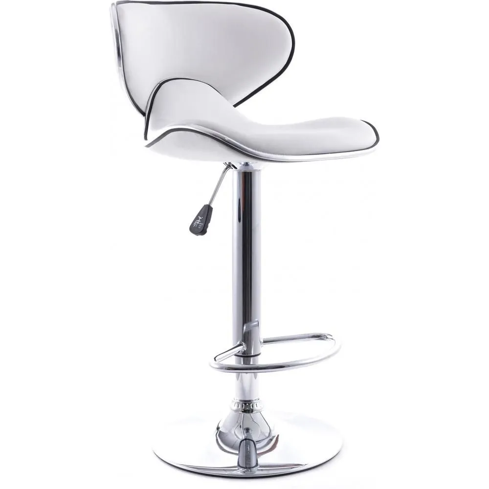 Drehbarer Barhocker mit Rückenlehne - Curve Back image 8