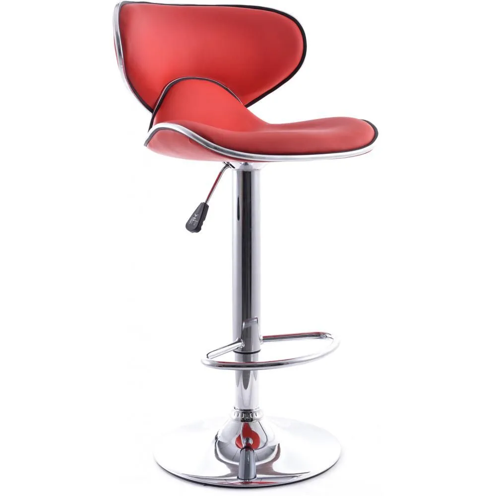 Drehbarer Barhocker mit Rückenlehne - Curve Back image 8