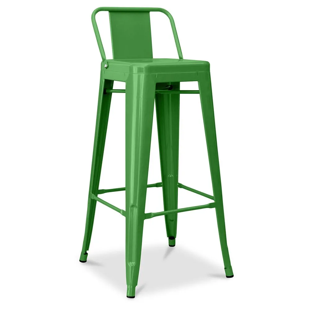 Barhocker mit Rückenlehne - Industriedesign - 76cm - New Edition - Stylix image 8