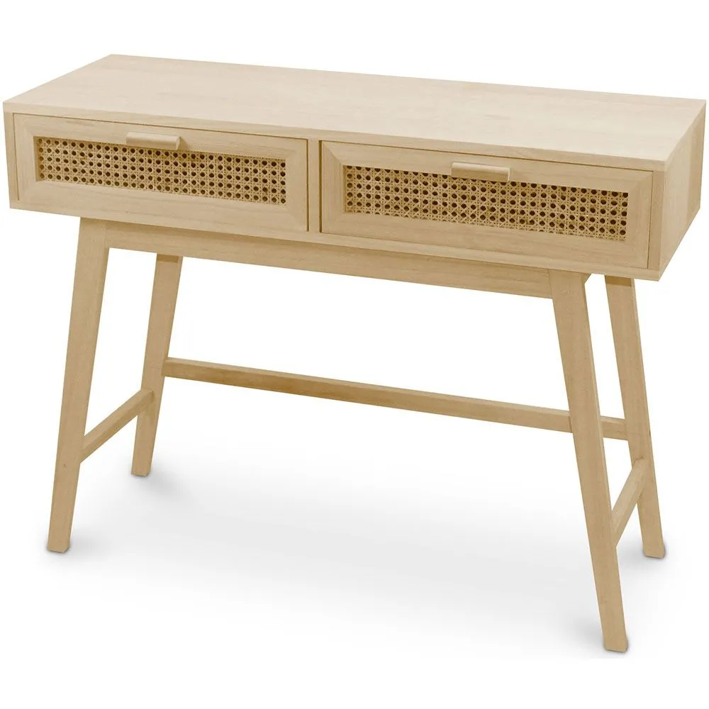 Schreibtisch - Eingangshalle Konsole - Holz Boho Bali - Yanpai image 8