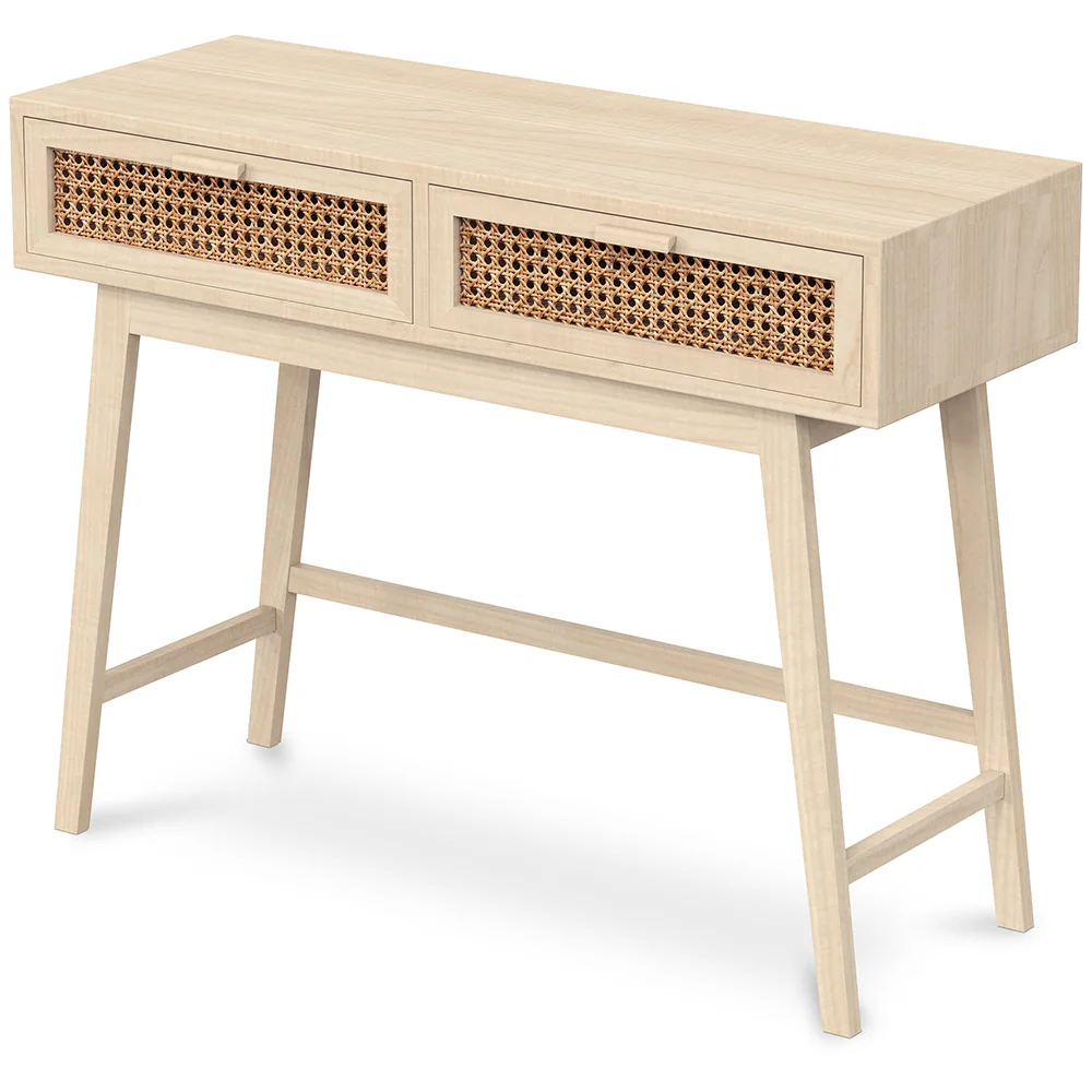 Schreibtisch - Eingangshalle Konsole - Holz Boho Bali - Yanpai image 8
