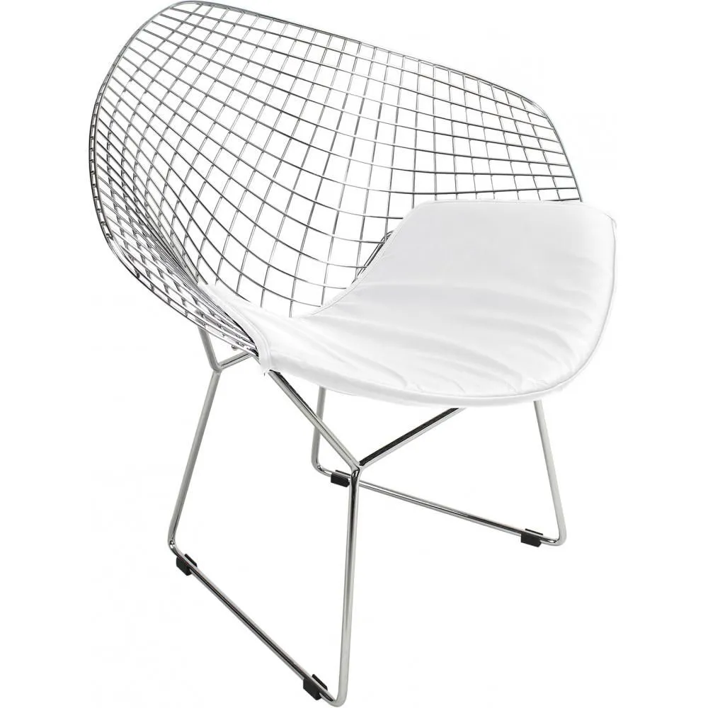 Loungesessel - Stahl Design Stuhl - Berty image 8