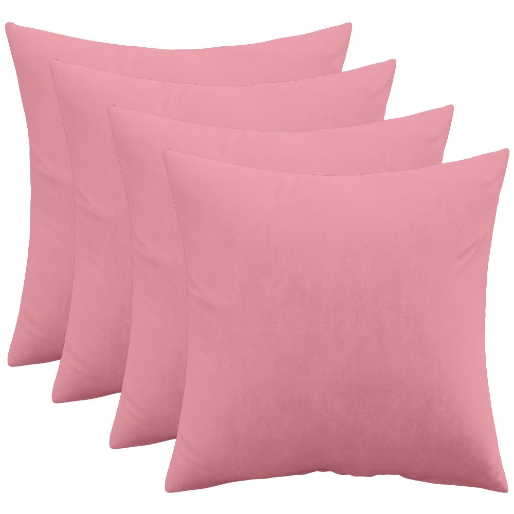 Set aus 4 Samtkissen - Bezug und Füllung - Mesmal image 8