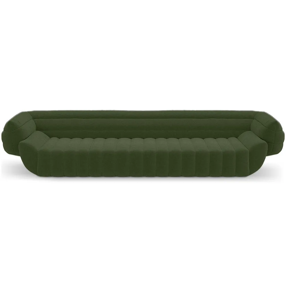Samtbezogenes Sofa - 4/5 Sitze - Caden image 8