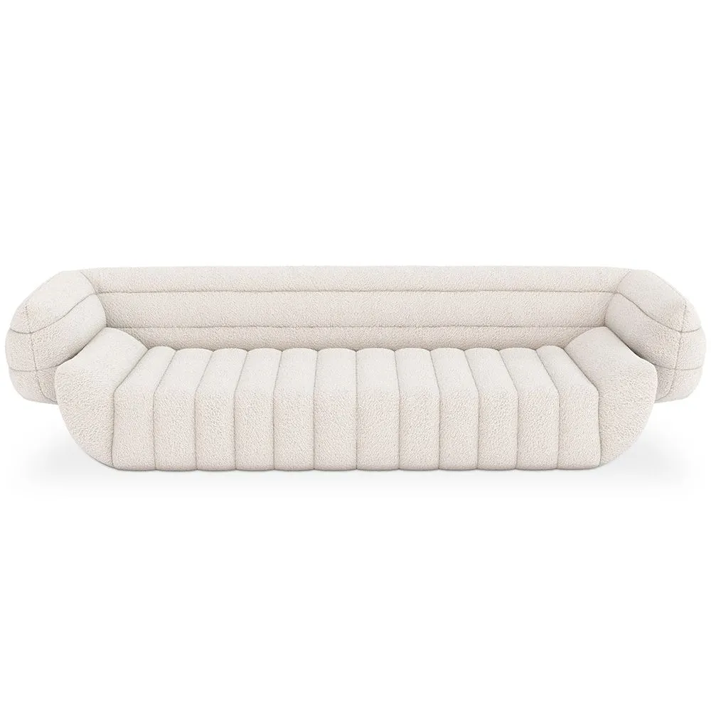 Bouclé-Stoff bezogenes Sofa - 3/4 Sitze - Caden image 8