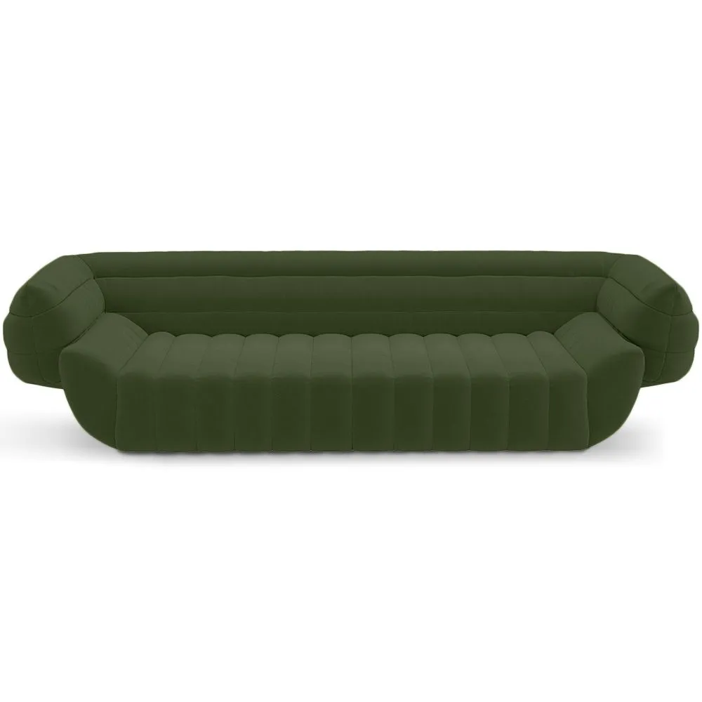 Samtbezogenes Sofa - 3/4 Sitze - Caden image 8