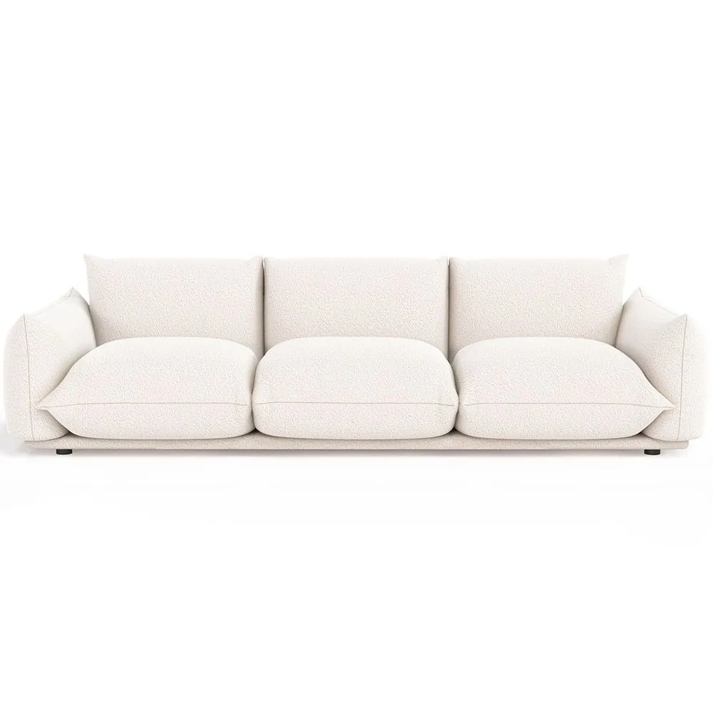3-Sitzer Sofa - Bouclé-Stoffbezug - Wers image 8