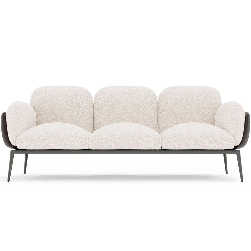 3-Sitzer Sofa - Bezug aus Bouclé-Stoff - Vandan image 8
