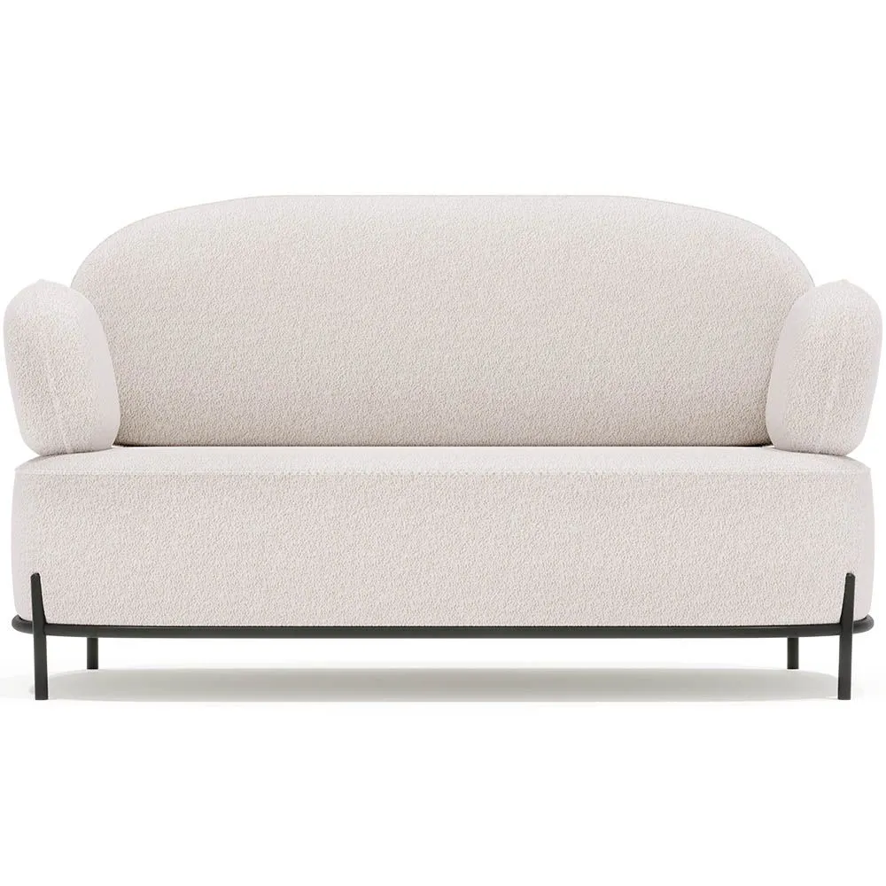 2/3-Sitzer Sofa - Bezug aus Bouclé-Stoff - Baman image 8
