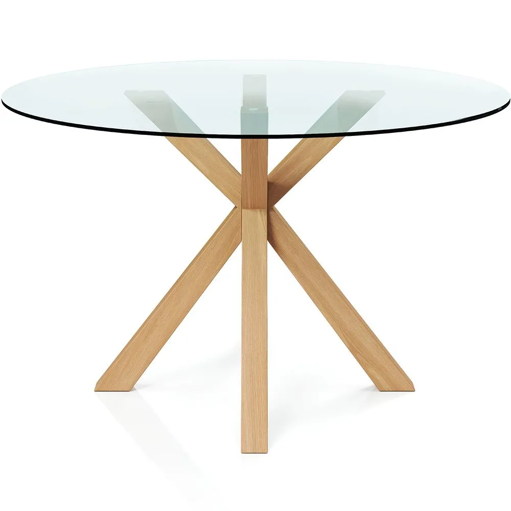 Runder Esstisch - 120CM - Glas - Tauwa image 8