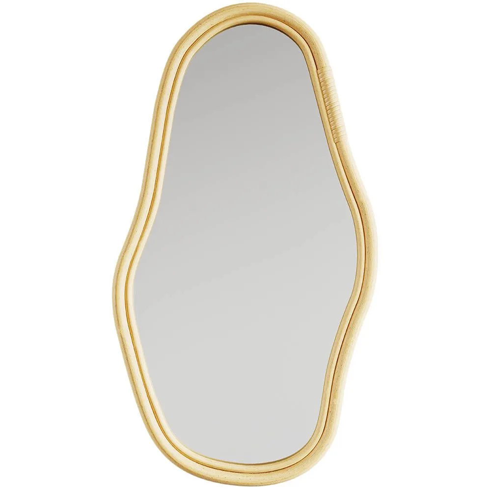 Wandspiegel aus Rattan - 71 CM - Kala image 8