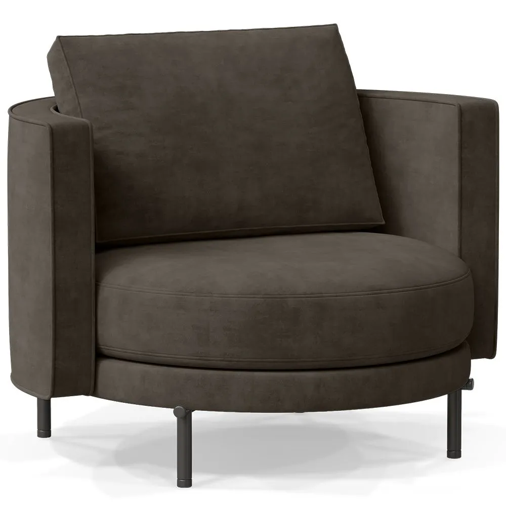 Designsessel - Samtbezug - Maura image 8