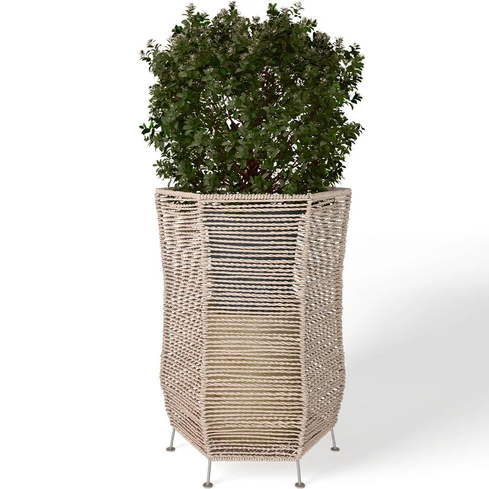 Runder Bodenpflanztopf - Boho-Stil - Bohemian image 8
