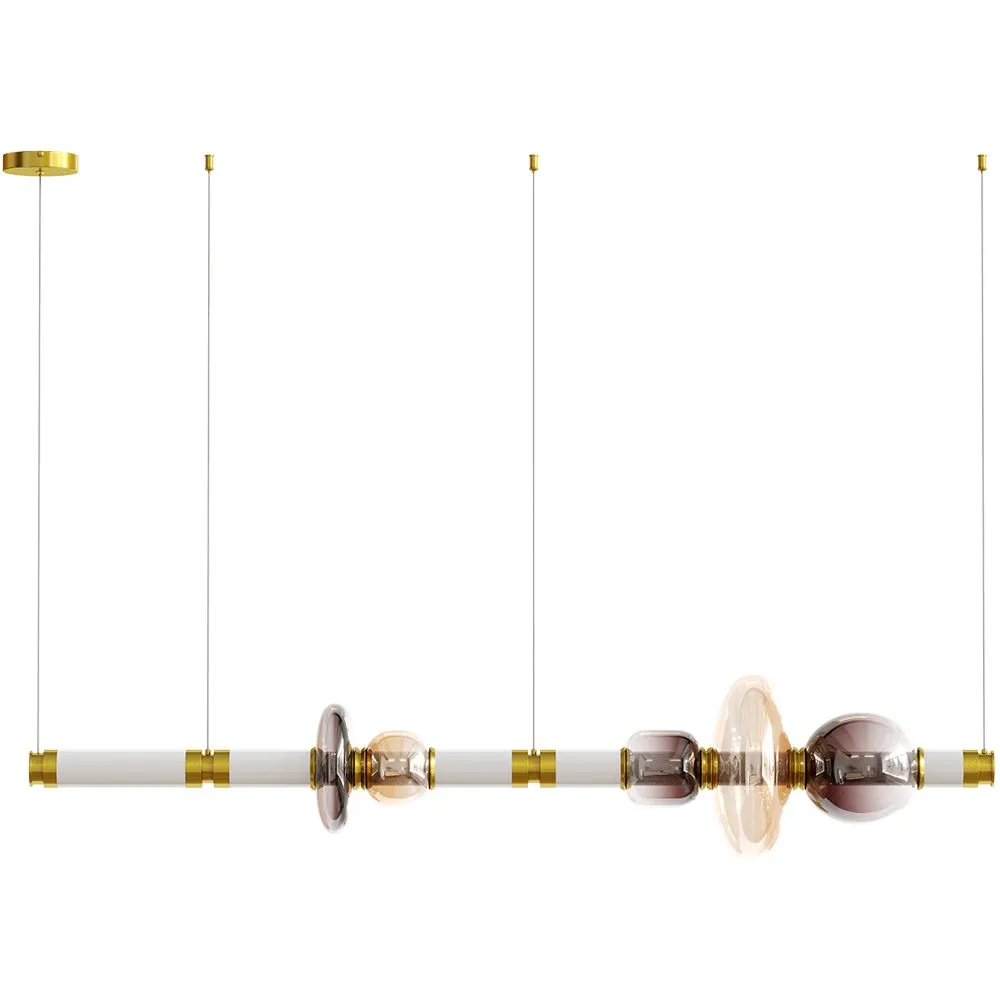 Kristall-Pendelleuchte - LED - Singlen 120 CM image 8
