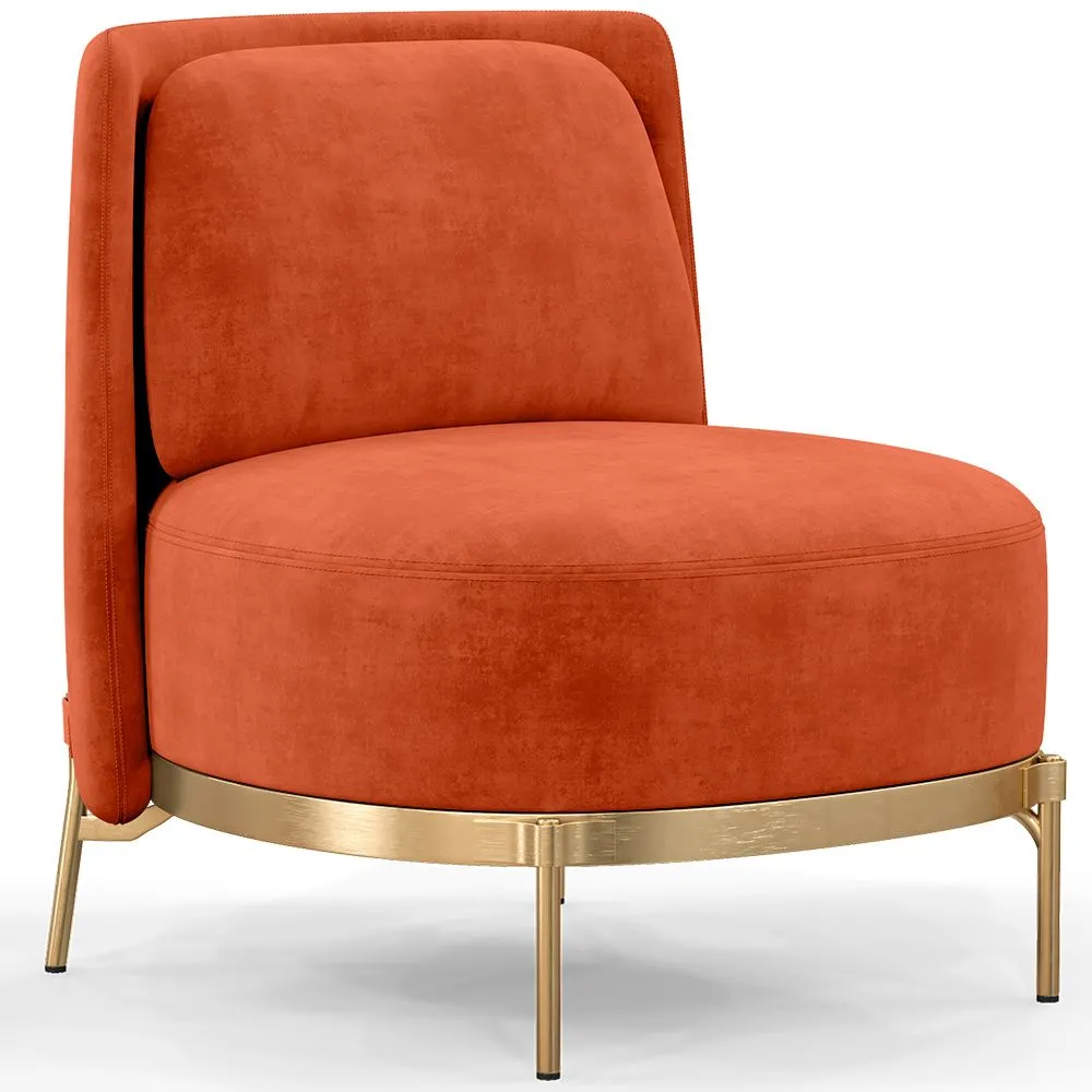 Designer-Sessel - Samtbezug - Kanla image 8