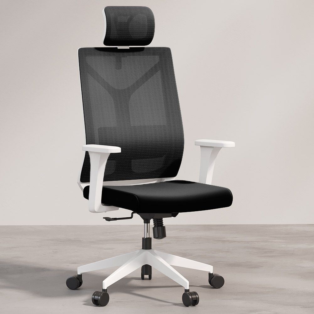 Ergonomischer Bürostuhl mit Rollen und Armlehnen - Ergal image 8