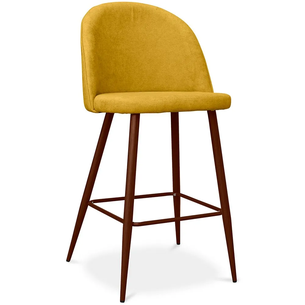 Polsterhocker aus Stoff - Skandinavisches Design - 66cm- Evelyne image 8