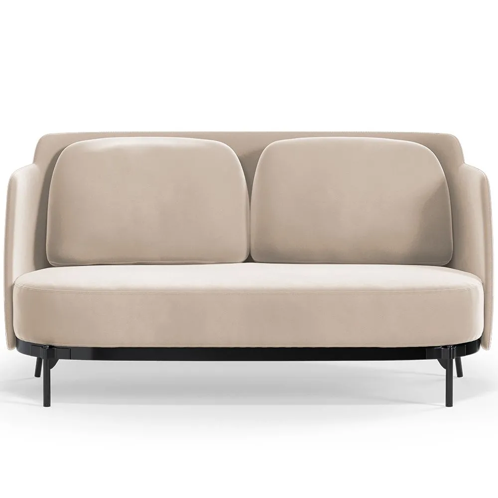 Zweisitzer-Sofa - Bezogen mit Samt - Terrec image 8
