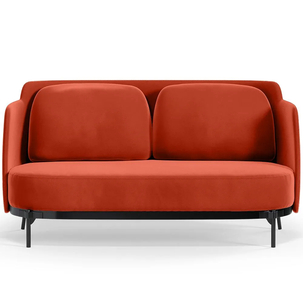 Zweisitzer-Sofa - Bezogen mit Samt - Terrec image 8