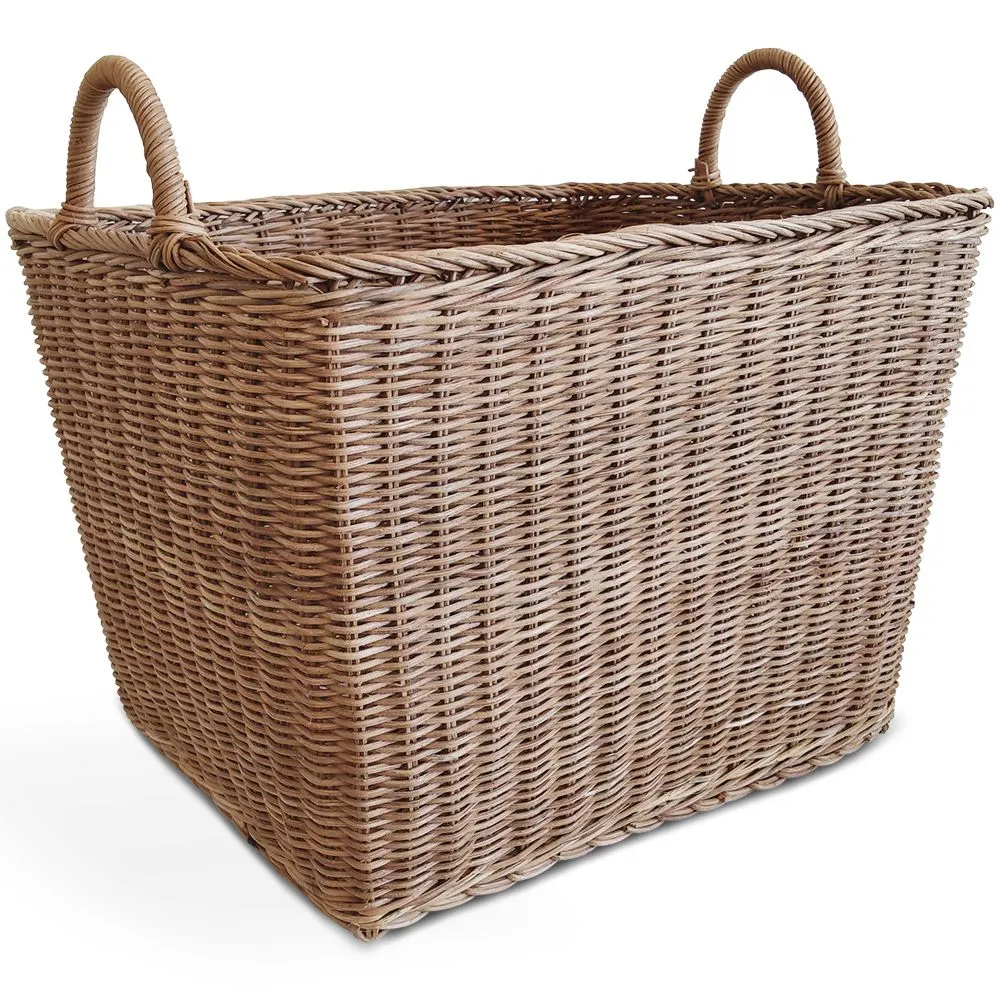 Rattankorb mit Griffen - 45x35CM - Luisa image 8