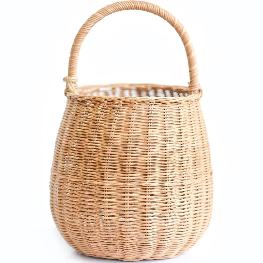 Rattankorb mit Griff - 33x22CM - Vernu image 8