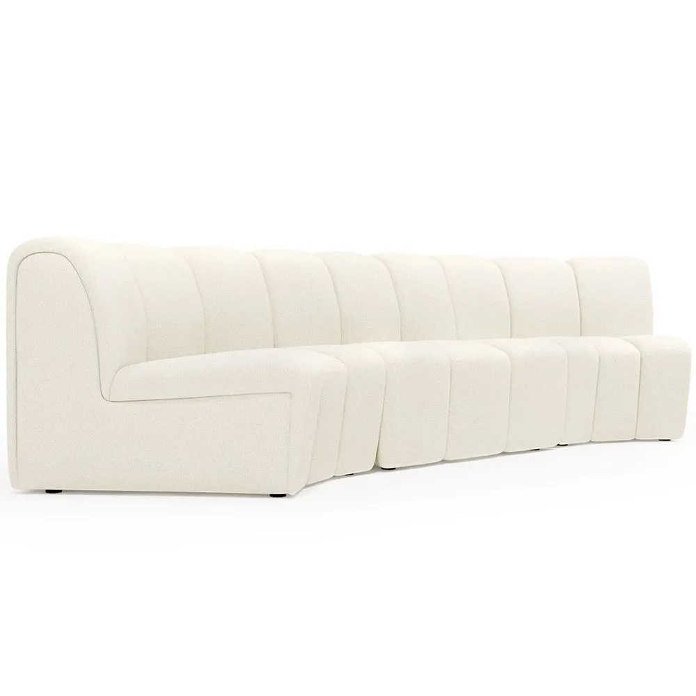Modulares Sofa - Bezogen mit Bouclé - 3 Module - Herridon image 8