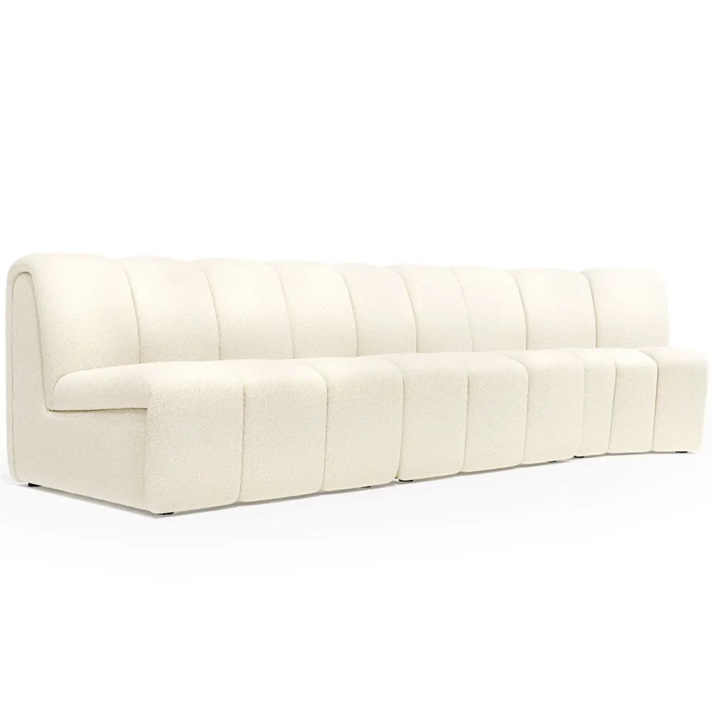 Modulares Sofa - Bezogen mit Bouclé - 3 Module - Herridon II image 8