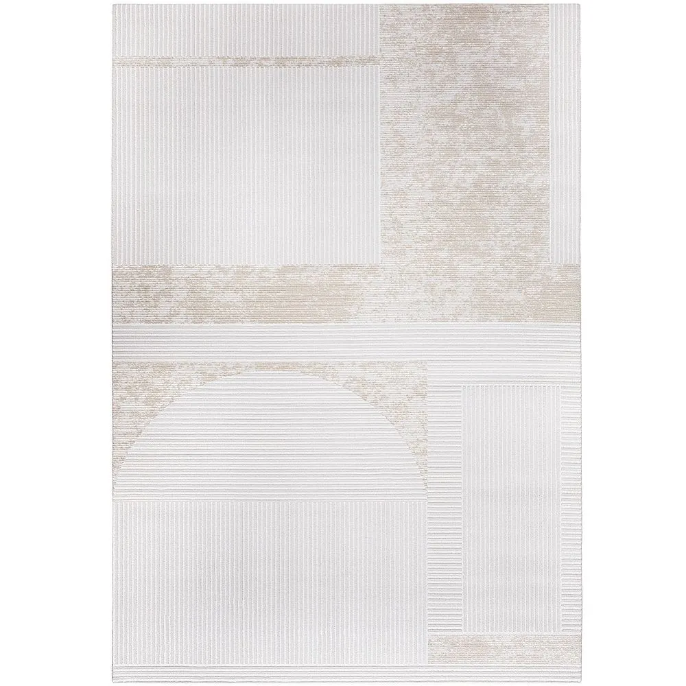 Großer Teppich im Zeitgenössischen Modernen Design - Beige (290x200 cm) - Awa image 8