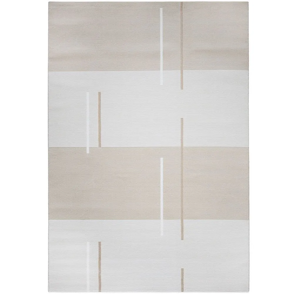 Großer Teppich im Zeitgenössischen Modernen Design - Beige (290x200 cm) - Fune image 8