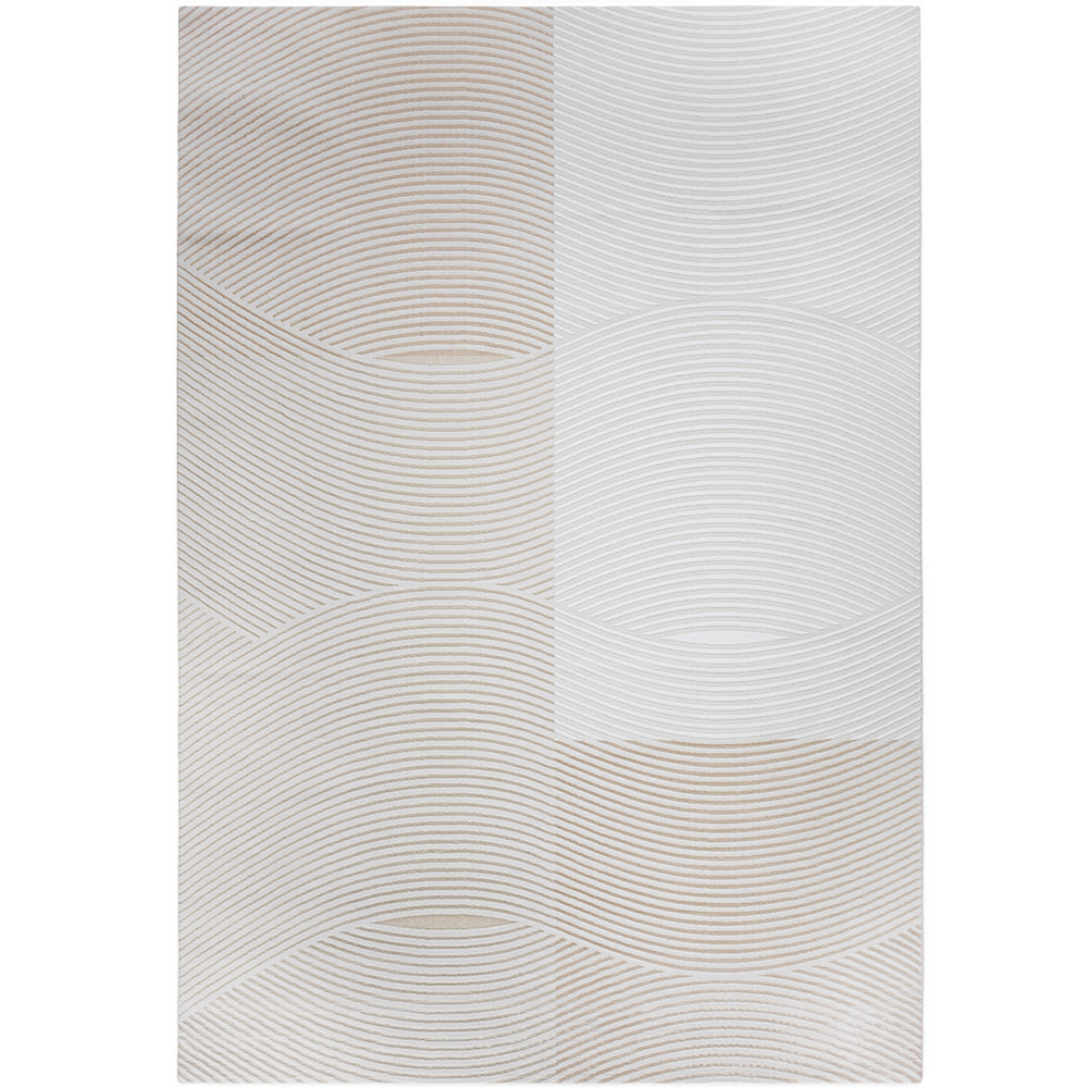 Großer Teppich im Zeitgenössischen Modernen Design - Beige (290x200 cm) - Kirui image 8