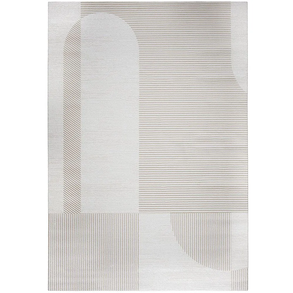 Großer Teppich im Zeitgenössischen Modernen Design - Beige (290x200 cm) - Spere image 8