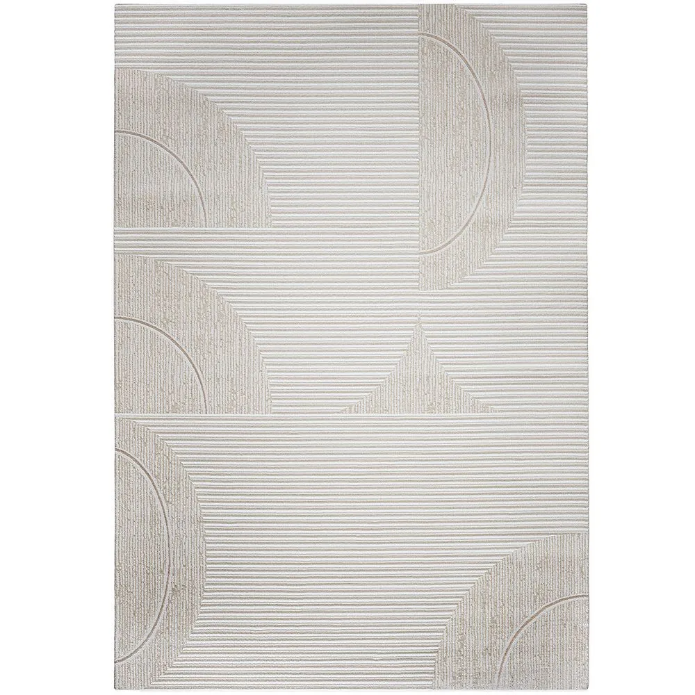 Großer Teppich im Zeitgenössischen Modernen Design - Beige (290x200 cm) - Urma image 8