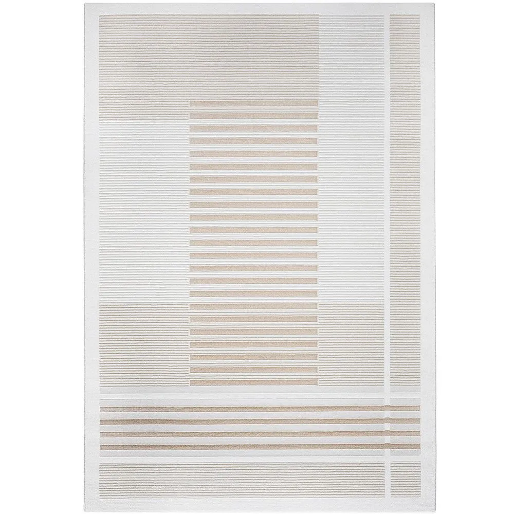 Großer Teppich im Zeitgenössischen Modernen Design - Beige (290x200 cm) - Verla image 8