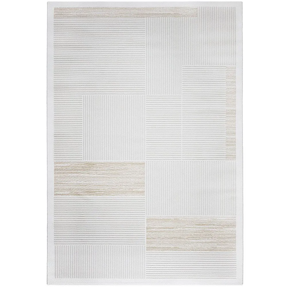Großer Teppich im Zeitgenössischen Modernen Design - Beige (290x200 cm) - Pestra image 8