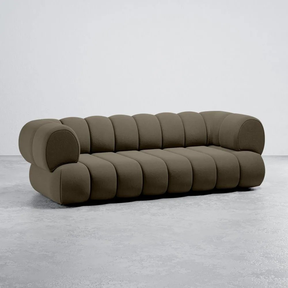 Velours-Gepolstertes Sofa - Moderner Stil - 2/3-Sitzer - Kurve Teddy image 8