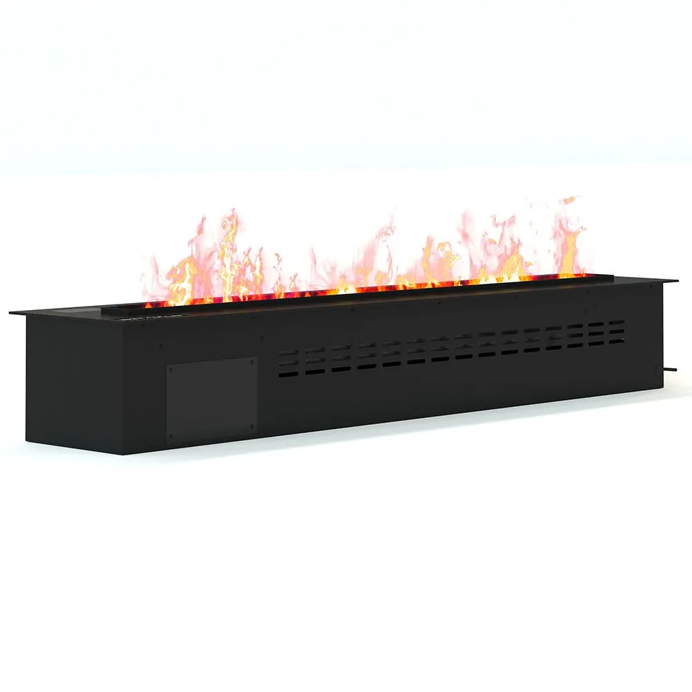 Dekorativer Elektrischer Kamin mit Wasserdampfflamme - 120CM image 8