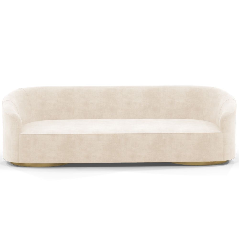 4/5-Sitzer-Sofa mit Samtpolsterung - Herina image 8