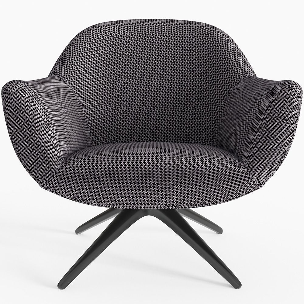 Polsterstuhl Kurvendesign Zeitgenössischer Stil - Mirrel image 8