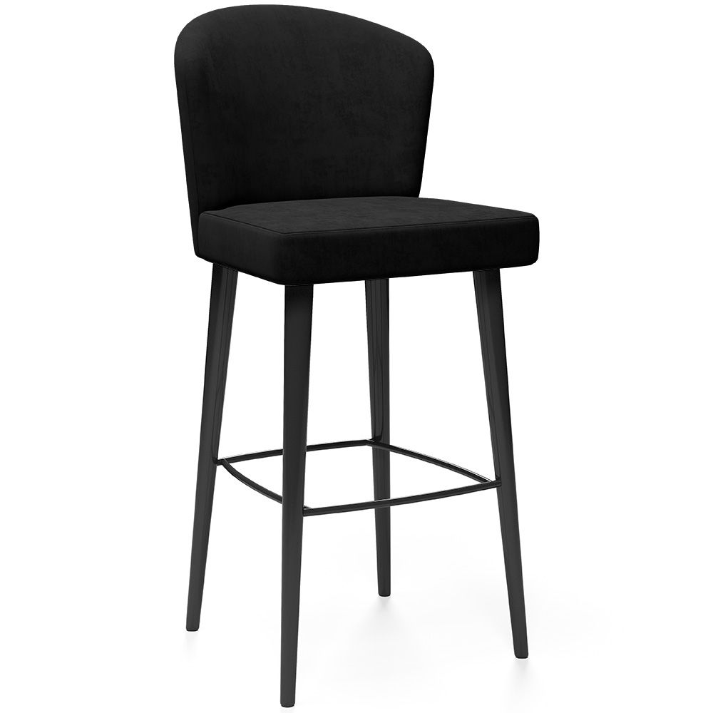 Barhocker mit Samtbezug - Modernes und Premium-Design für Restaurants, Hotels und Haushalte - Velvet Icon image 8